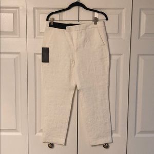 Elegant White Women's Pants